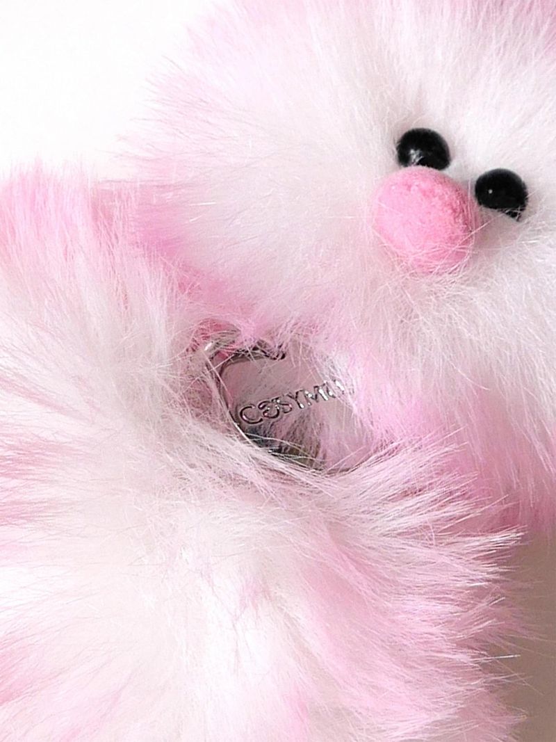 Cosymosy Mini Bird Keyring - Strawberry Sherbet