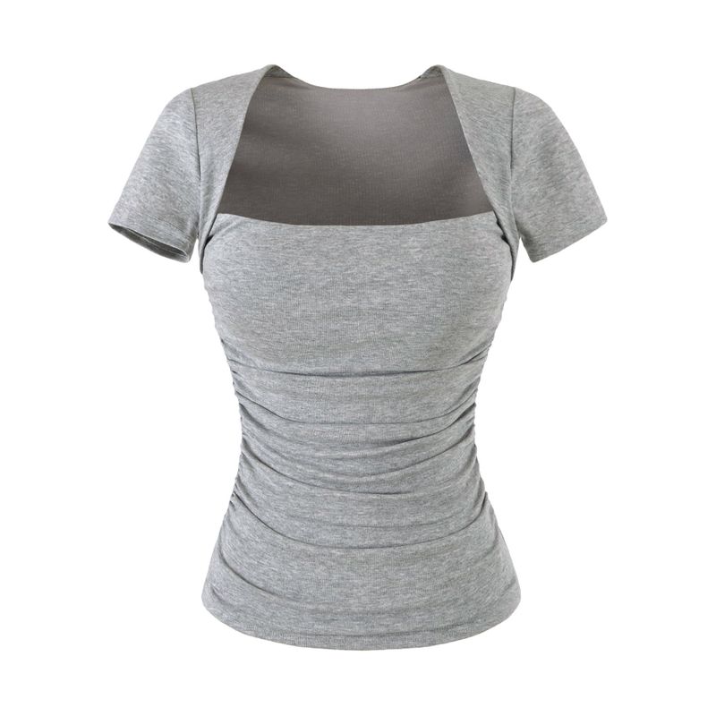 Cozy&Kitsch(コージーアンドキッチ)の「Lena Square Shirring Top(Tops)」