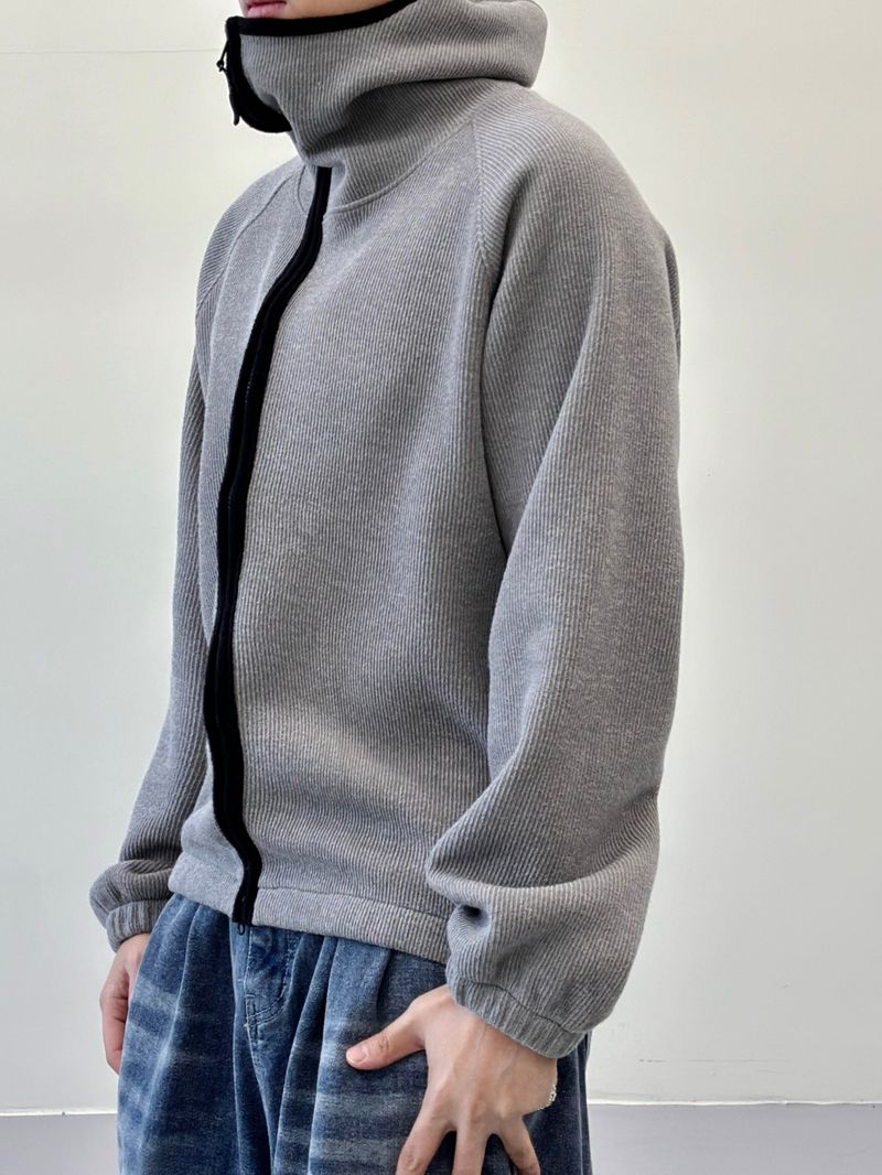 Javelin high face hooded zip-up 2C