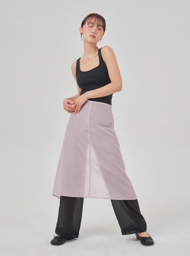 Square sleeveless (black)