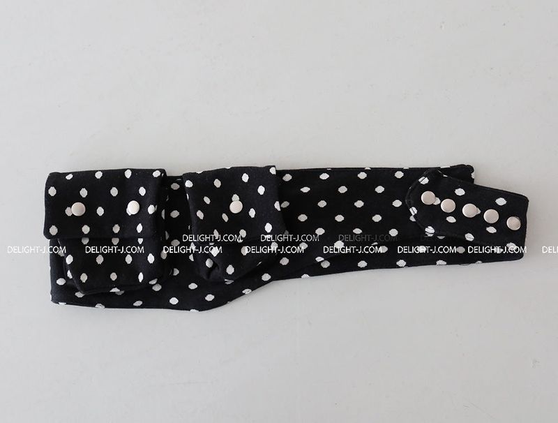 dot dot dot pocket wide belt