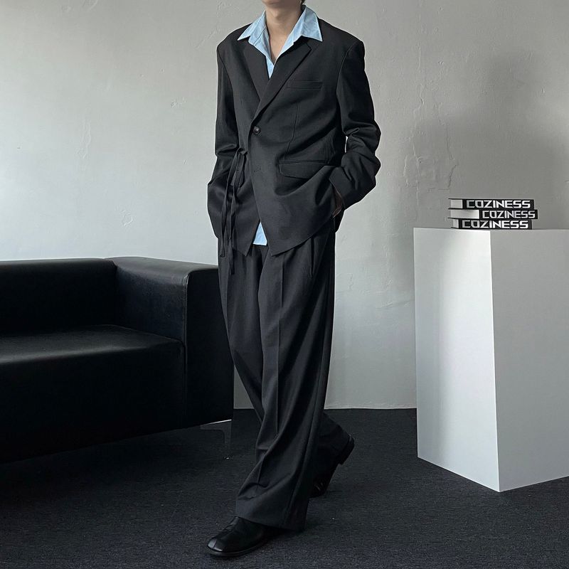 ECT robe wide banding pants (3 colors)