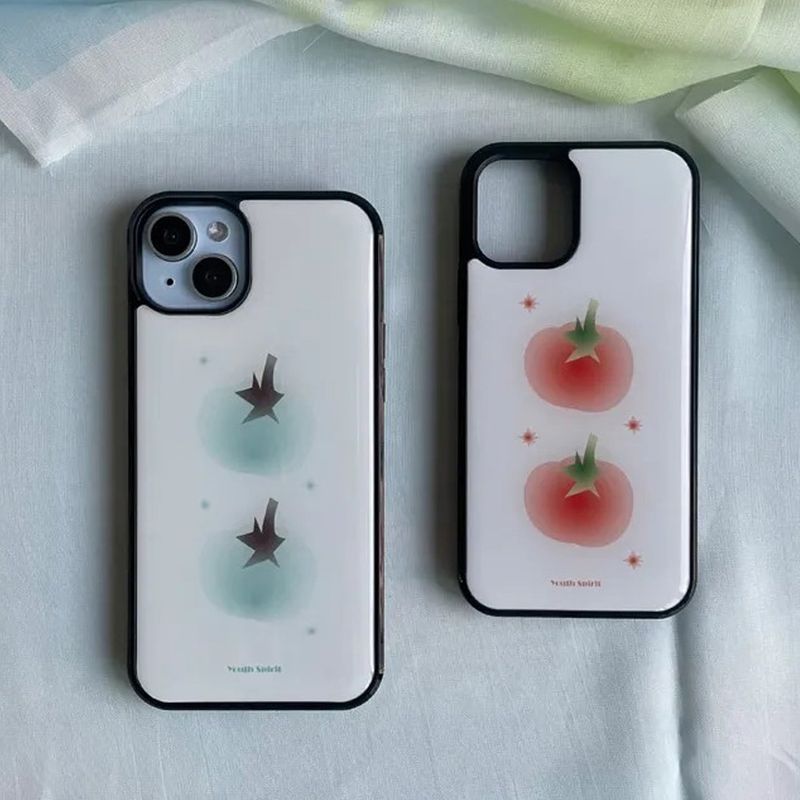 Tomato Red Epoxy Bumper Case