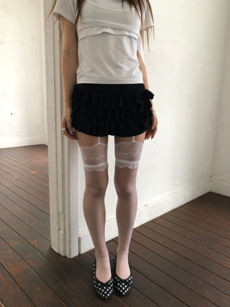 Cancan mini shorts