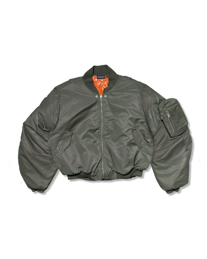 BLACKORP（ブラックオープ）の「Silver bullet Olive bomber（Jackets/Outerwear）」