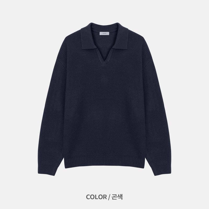 BLEND OPEN KARA KNIT(7COLOR)