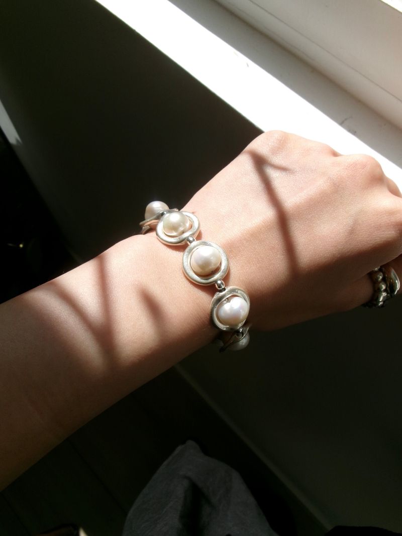 Kairosroom（カイロスルーム）の「Silver Plated Pearl Circle Bracelet（Accessories）」