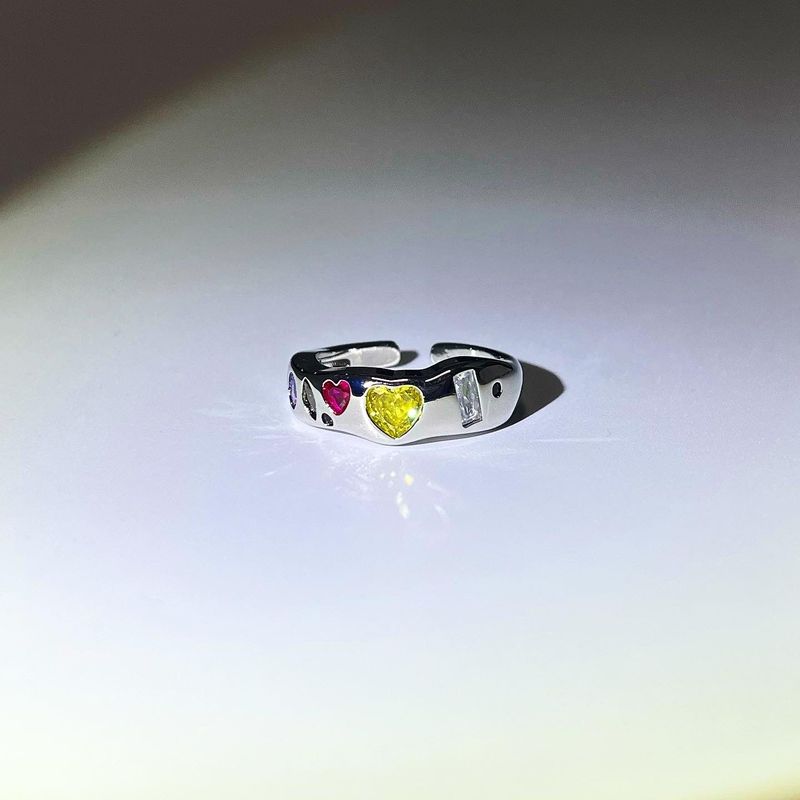 [I-DLE Soyeon] Silver gemstone ring_1