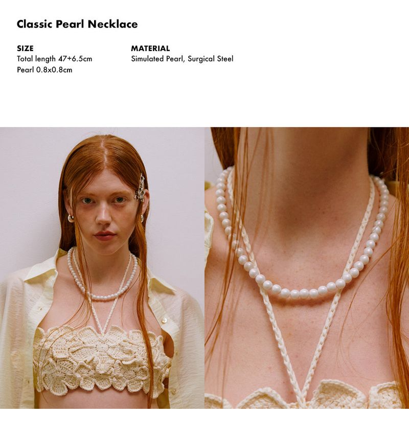 Classic Pearl Necklace