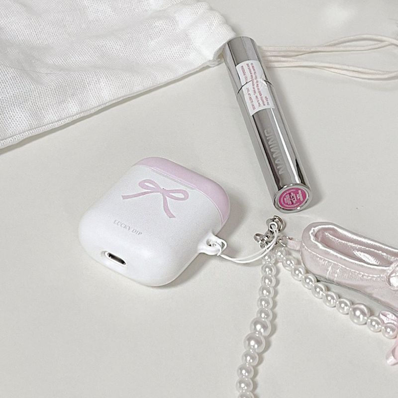 [MADE] ballet core ribbon airpods case