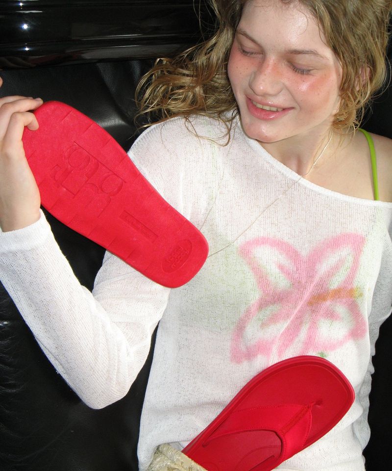 Lagoon 0049. Play Flip-Flops - Red