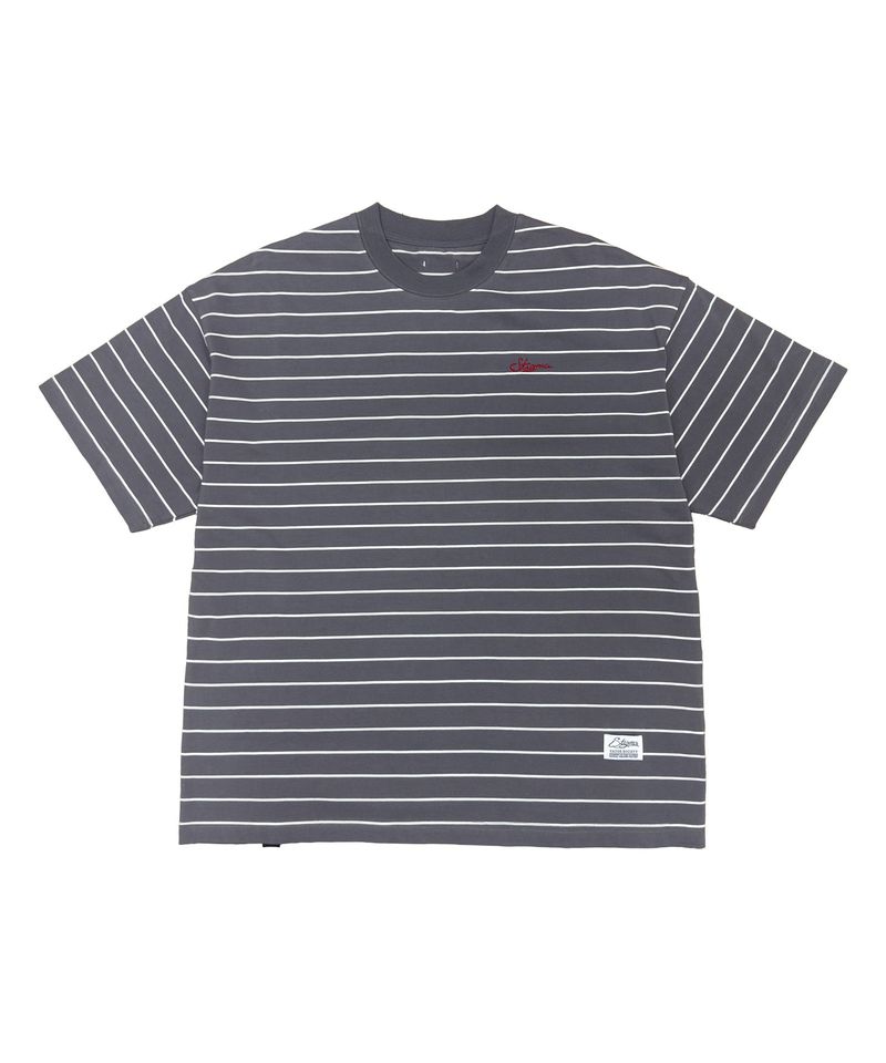 STIGMA（スティグマ）の「STRIPE SHORT SLEEVES GREY（Tops）」