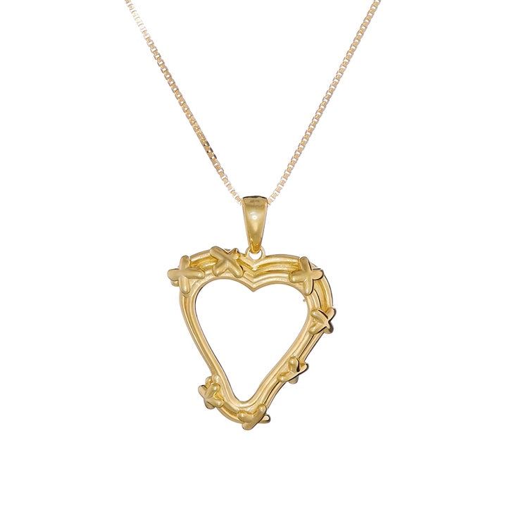 cerofar（セロファー）の「LOVE VINE NECKLACE GOLD(silver+16K gold plated)（Accessories）」