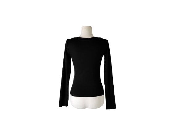 Odin V-neck Stud Slim T-shirt