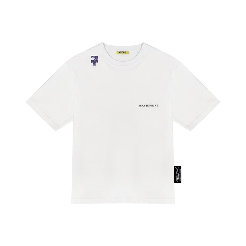 HOLY NUMBER 7(ホーリーナンバーセブン)の「HOLYNUMBER7 X DKZ JAECHAN UNIVERSE WHITE T-SHIRTS(Tops)」