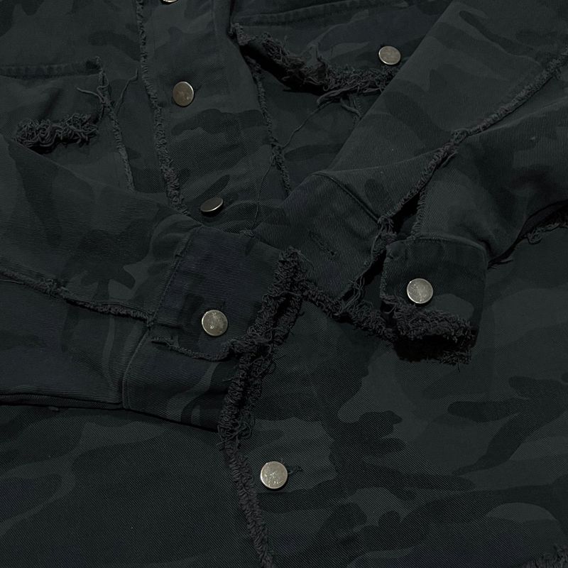 grunge camouflage jacket_charcoal