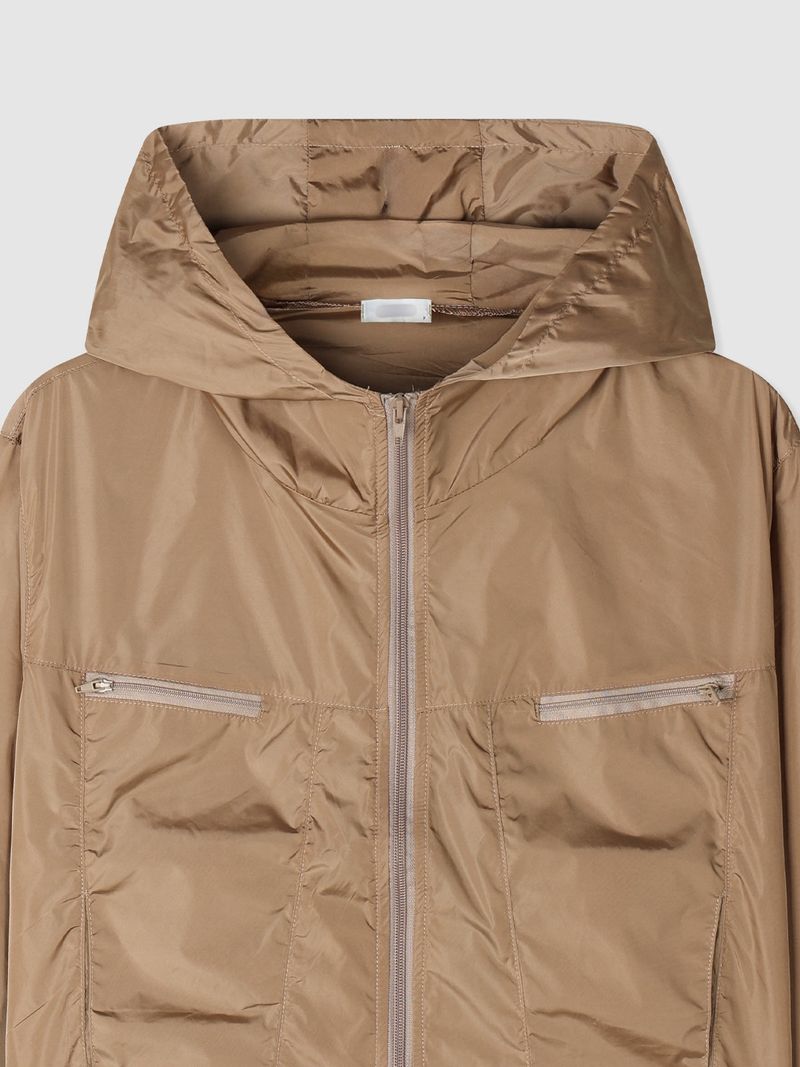 Birch Nylon Skin Zip-Up (3c)