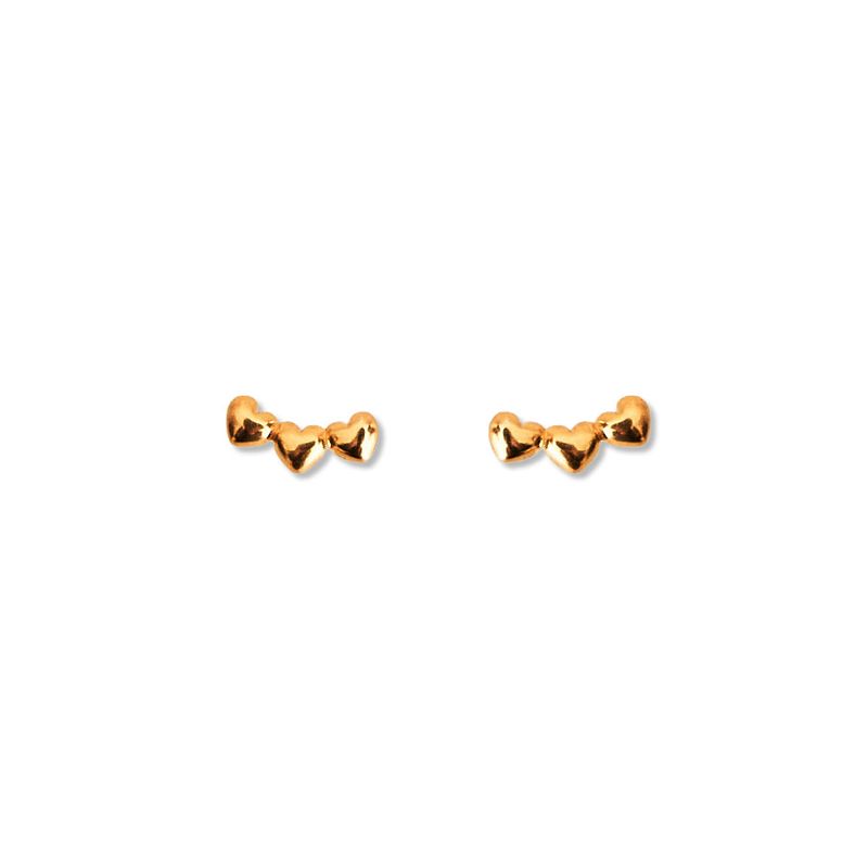 [925 SILVER] Daily Mini Heart Earring B
