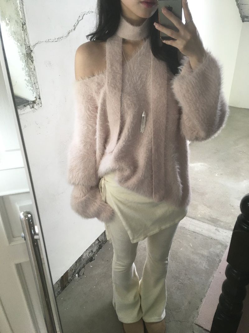 Velvet Wrap Pants