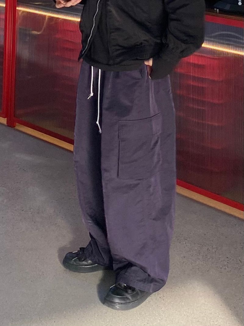 Dart Nylon Cargo Balloon Pants 2C