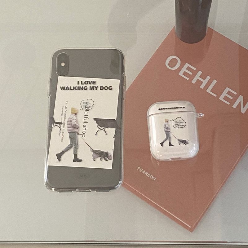 Walking dog jelly case