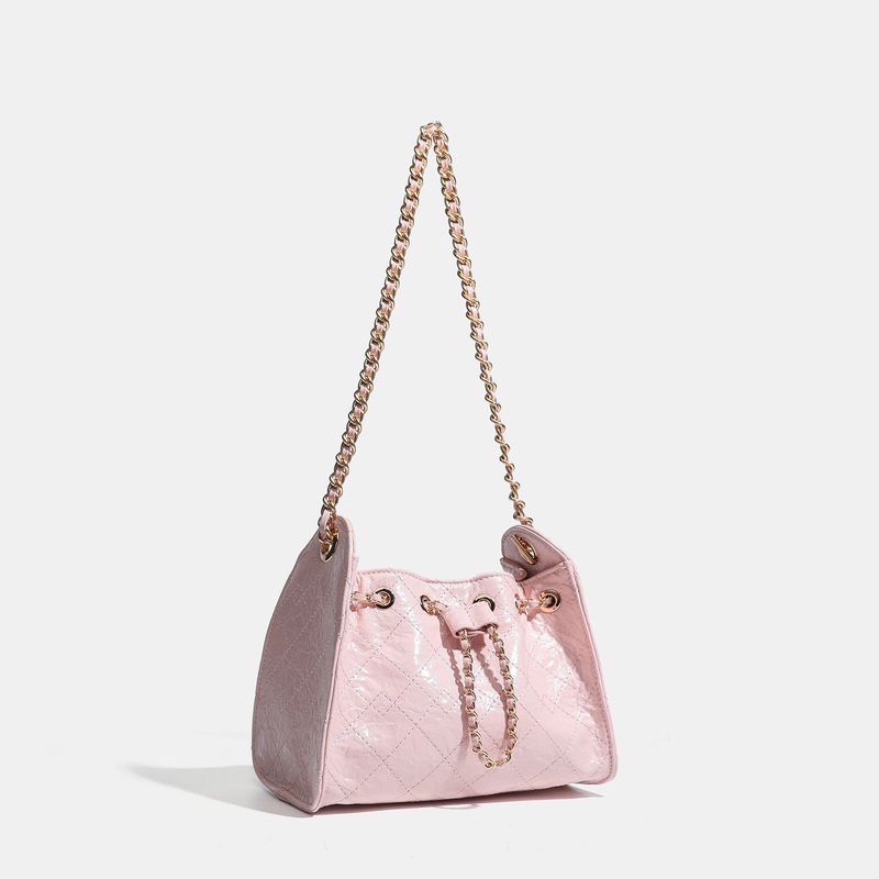 Premium Crocodile Pattern Chain Square Bag - Luxurious Crocodile Pattern Bag