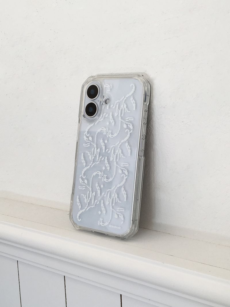 Flower Mosaic Jelly Hard Case