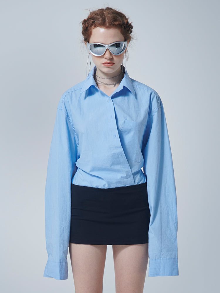 GATELESS（ゲートレス）の「ROUND SHIRT（Tops）」