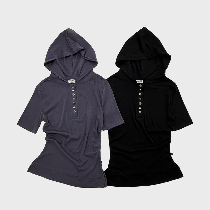 PLASMASPHERE（プラズマスフィア）の「CLAM T-SHIRT_2COLOR（Tops）」