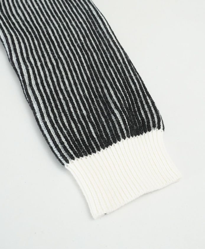 Adel pocket zip-up knit