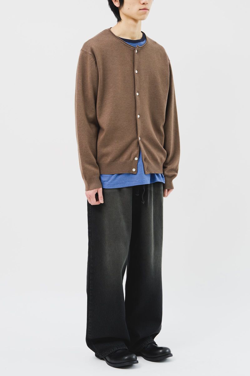 Milla Round Knit Cardigan (3color)