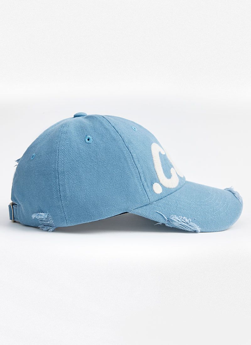 Sebs. COM BALL CAP (WASHING)-BABY BLUE