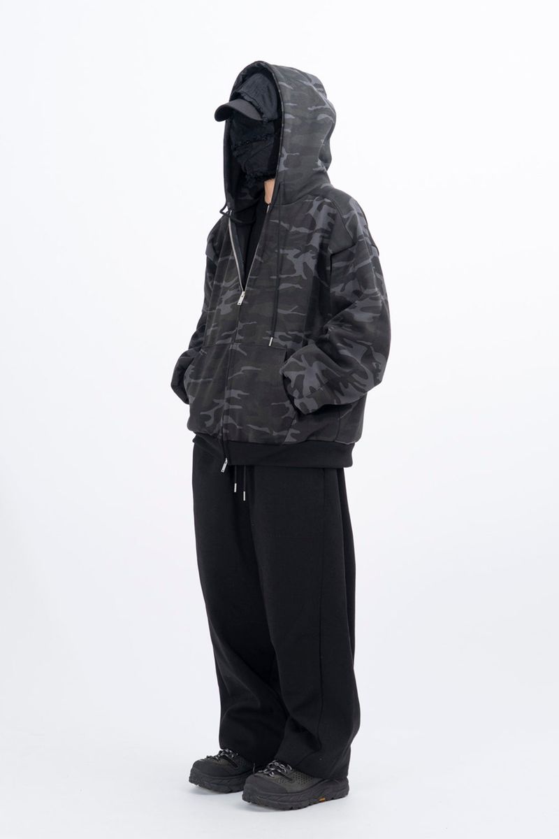 Avid Camo Hood Zip-Up
