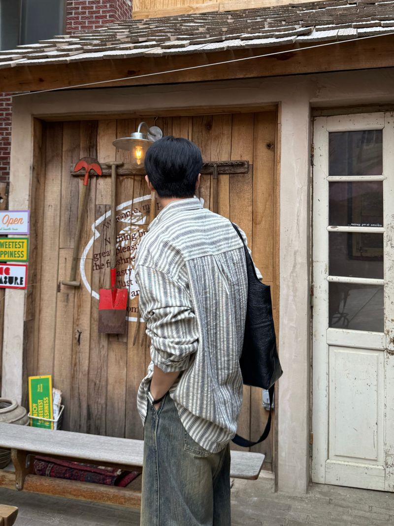 Settle stripe shirt
