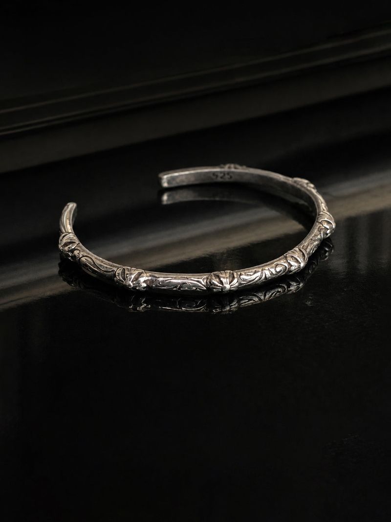 lemenne(ルメンヌ)の「LMN Maison Baroque Silver Bangle Bracelet(Accessories)」