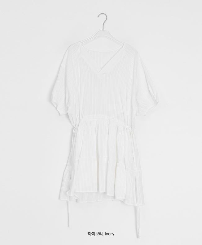 Toa Lace V-Neck String Mini One Piece
