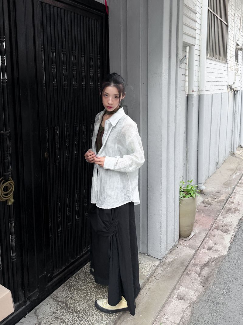 AIRY STRIPE SHIRT