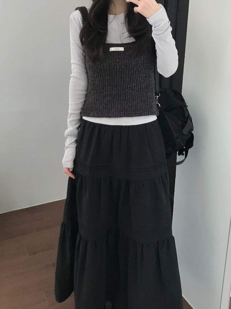 Ripple Knit Sleeveless (3 colors)