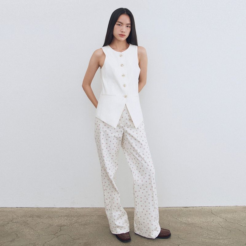 SSOKIN(ソキン)の「Tailored Flower Pattern Pants(Pants)」