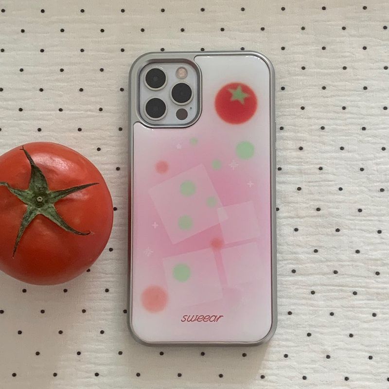 SWEEAR(スウィア)の「TOMATO BASIL ADE SILVER EPOXY CASE (Smartphone Accessories)」