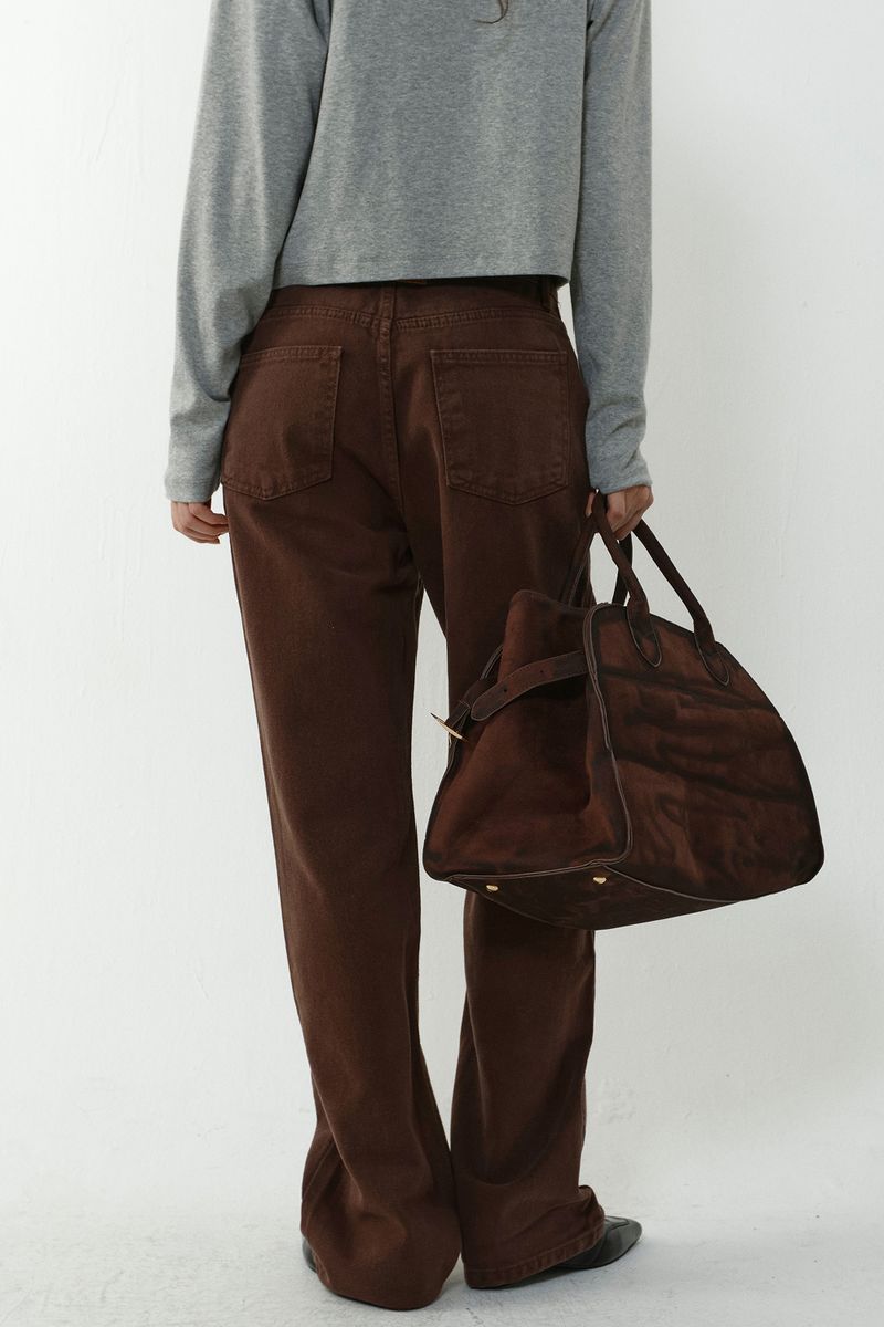 BROWNIE COTTON JEAN_BROWN