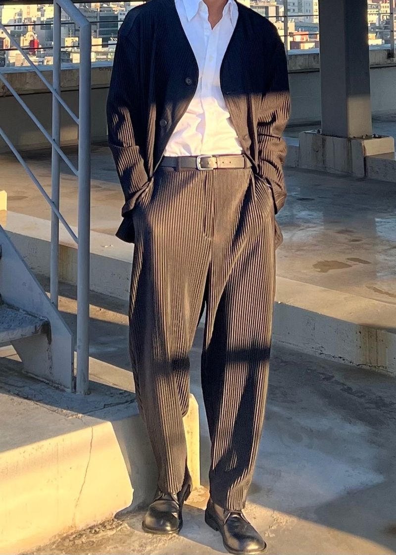 [VIR] obi pleats cardigans