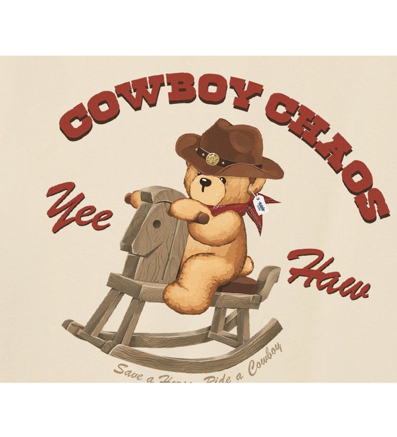 Cowboy Teddy Sweatshirt