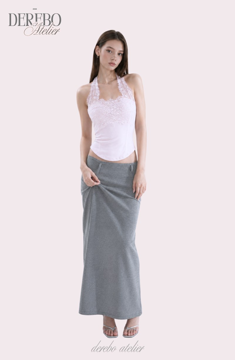 Tinkerbell Mint Lace Halter Neck Top