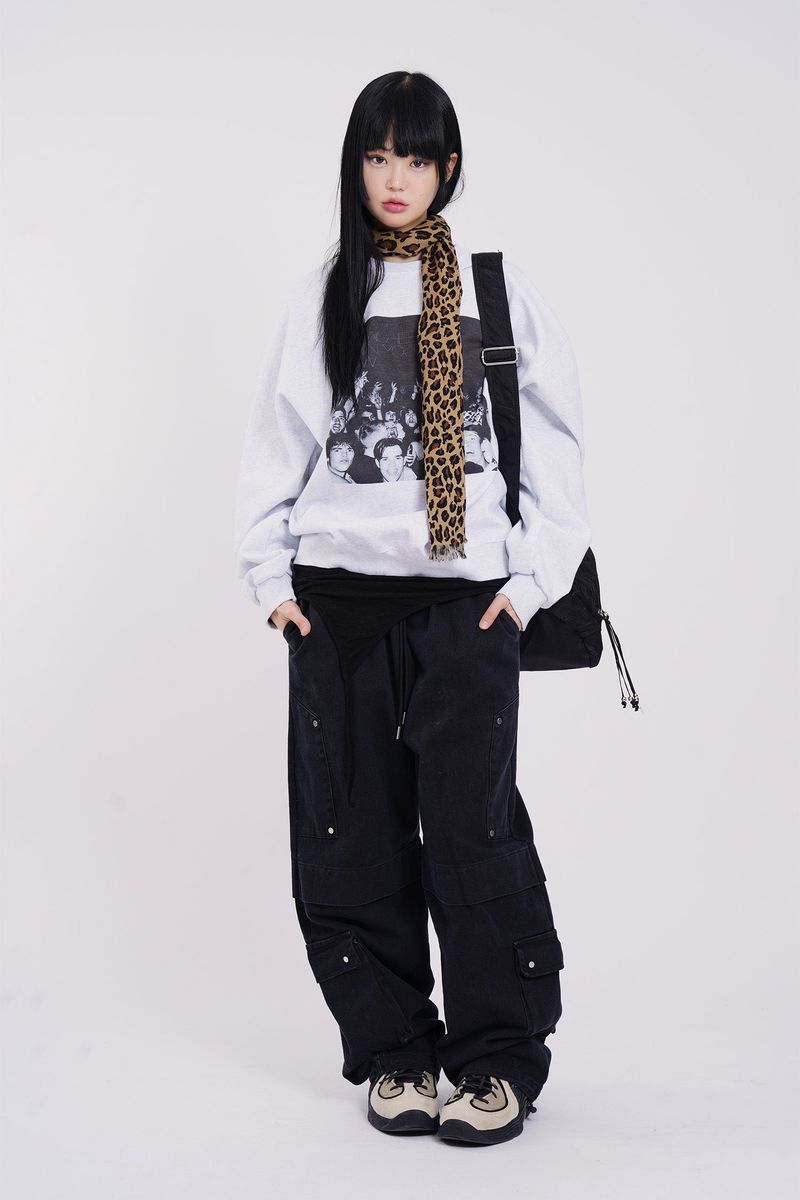 Flight cation banding layered pants