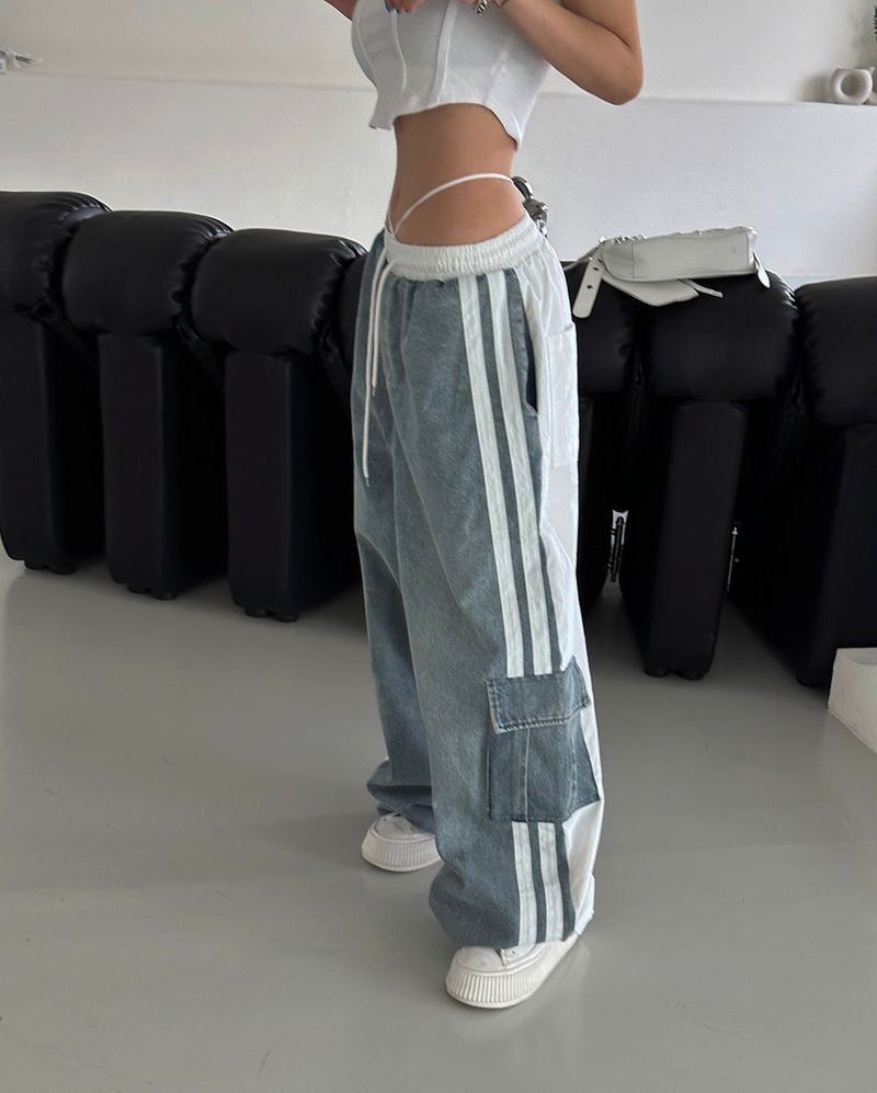 Denim Half Unissex Pants