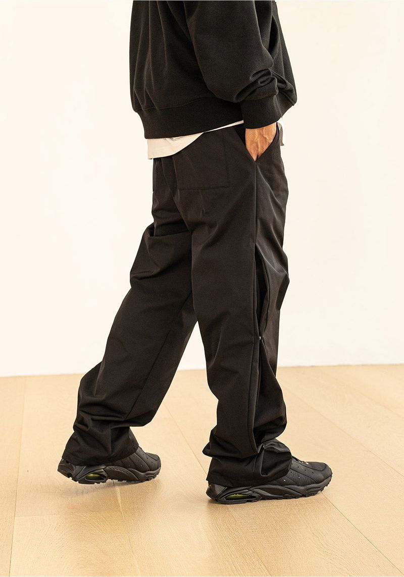 WIDE SLIT SNAP PANTS