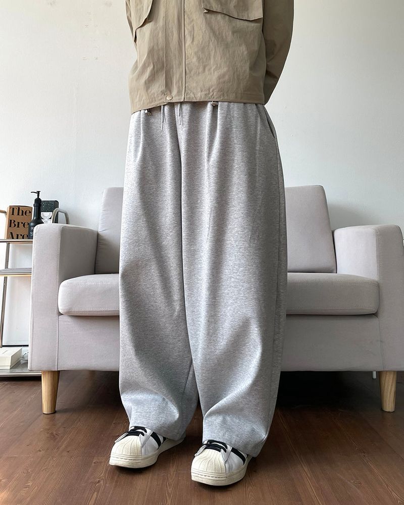 Pintuck Balloon Sweat Pants
