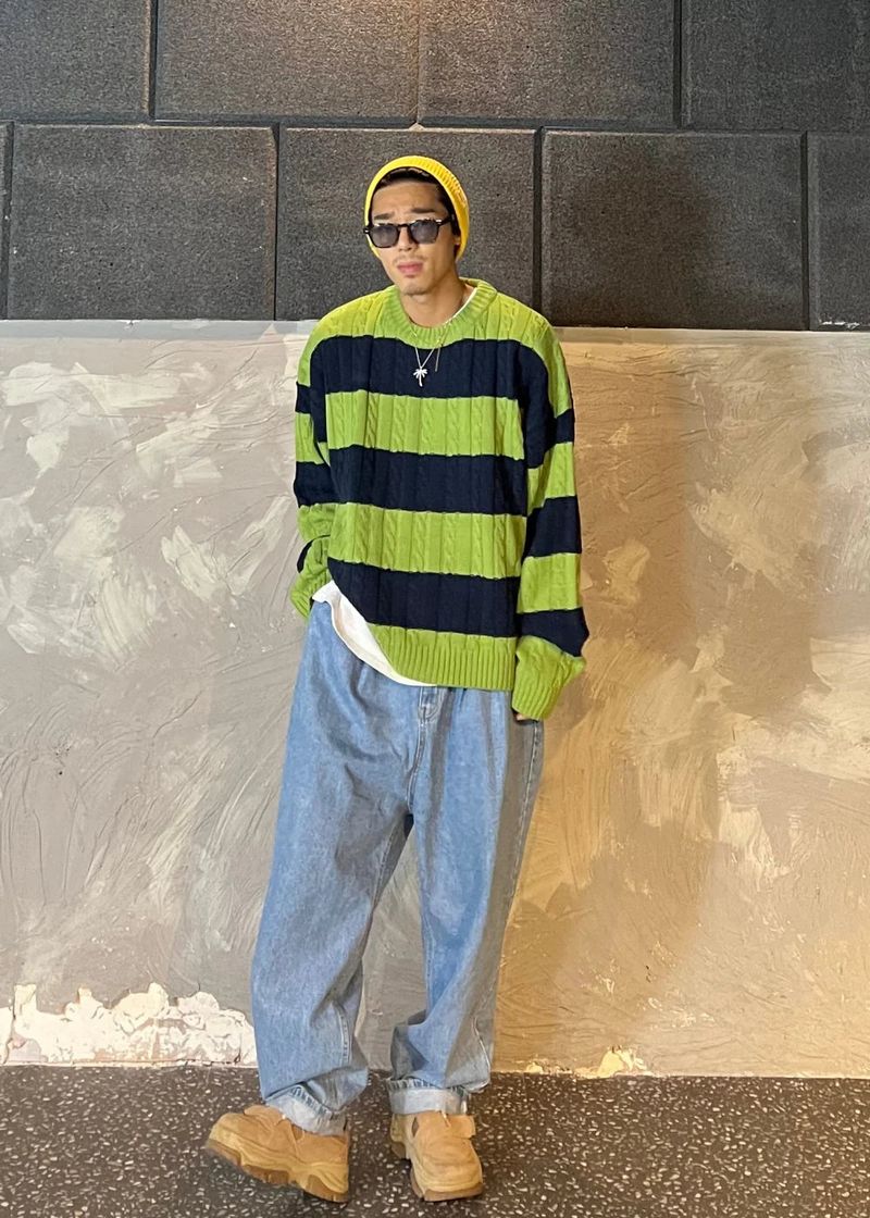 Dangara Crochet Knit 4CLOLR