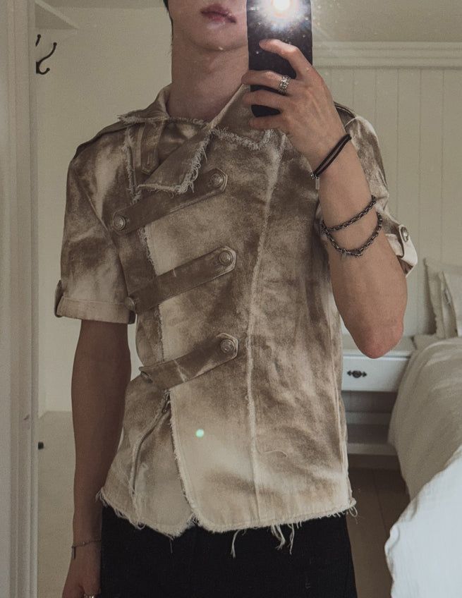 26SS★ [PLAN MADE] Blake Cutoff Napoleon Jacket